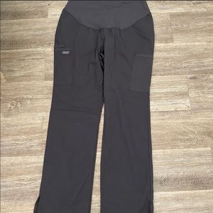 Grey Cherokee maternity scrub pants- medium